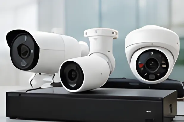 Bộ camera giám sát gồm camera thân, camera bán cầu và đầu ghi hình